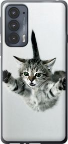 Чехол на Motorola Edge 20 Летящий котёнок "2322u-2497-17620"