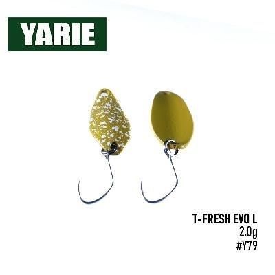 Блешня риболовна Yarie T-Fresh EVO №710 25mm 2g (Y79)
