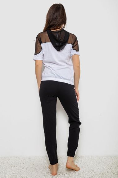 Пижама женская  -уценка, цвет белый, 243R1488-003-U-1 | Зображення 2