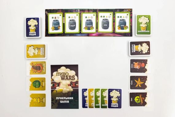 Настольная игра Пиво Wars укр. | Зображення 6