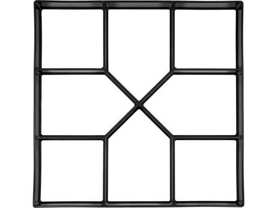 Форми для виготовлення бруківки VOREL : 400 х 400 x 40 мм, з поліпропілену VR-35063