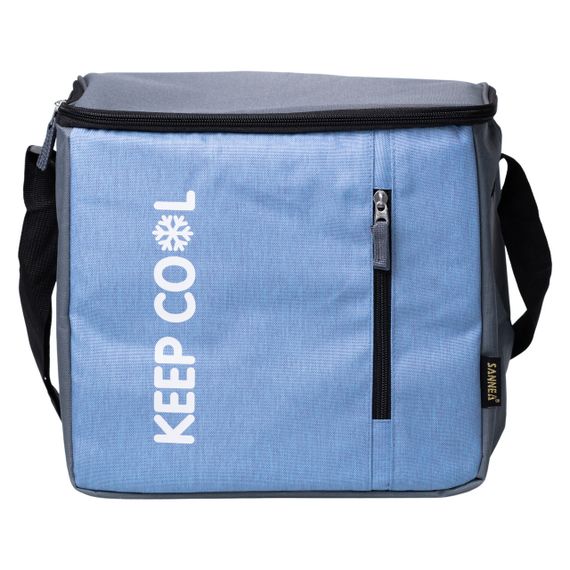 Термосумка холодильник 16 (л) для їжі, напоїв, пива холодильна сумка для риболовлі та пікніка Блакитний HP-14-17 | Зображення 5
