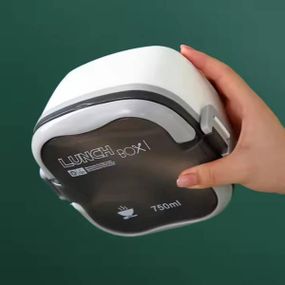 Ланч-бокс термостойкий 750мл Белый