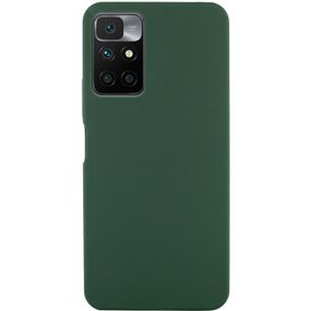 Чохол Silicone Cover Ummi Lakshmi (AA) для Xiaomi Redmi 10 Зелений / Dark green
