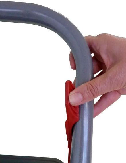 Драбина Rolser Taburete M/11 UNE 3 щаблі Antracita (MET004-1021) | Зображення 2