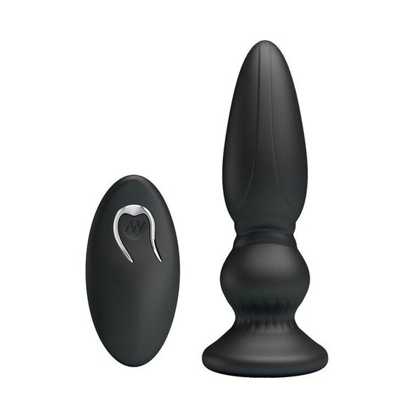 Анальний стимулятор з вібрацією і пультом ДУ-MR PLAY Super Power, BI - 040086W-MR Sex Aura | Зображення 1