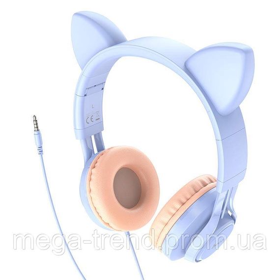Навушники Hoco Cat ear headphones with mic W36 |Hi-Fi| | Зображення 6