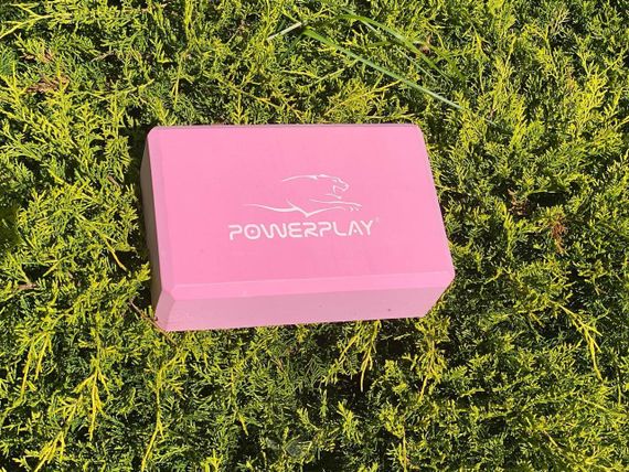 Блок для йоги PowerPlay 4006 Yoga Brick Рожевий | Зображення 8