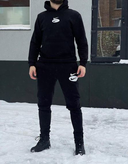 Чоловічий спортивний костюм Nike чорний | Зображення 2