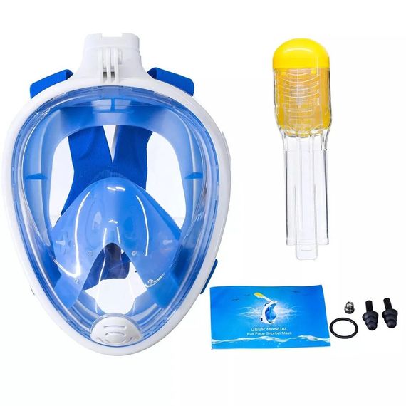 Маска L/XL СИНЯ для підводного плавання Easybreath Tribord (GR- 143_391) | Зображення 4