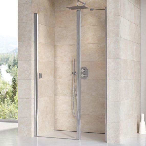 Душевые двери Ravak Chrome CSD2- 120 Полір.алюм Transparent