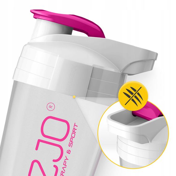 Шейкер спортивний 4FIZJO Ultra 700 мл White/Pink (P-5905973407069) | Зображення 7
