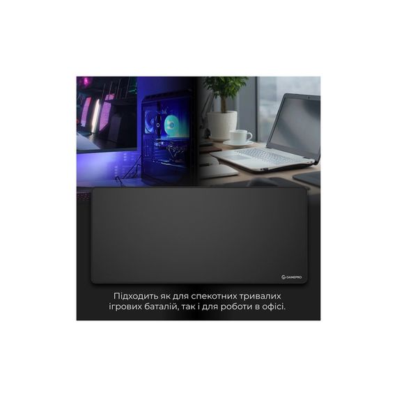 Килимок для мишки GamePro MP275B Speed/Control Black (MP275B) | Зображення 8