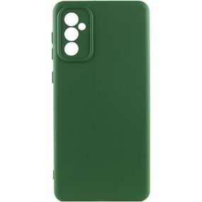 Чохол TPU GETMAN Liquid Silk Full Camera для Samsung Galaxy A36 5G Зелений / Dark green