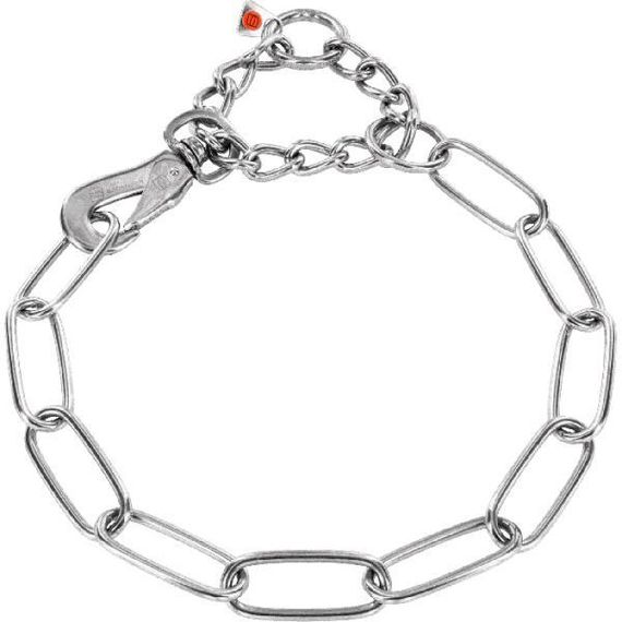 Sprenger Extra Long Link широке звено Нашийник для собак, 4мм, сталь