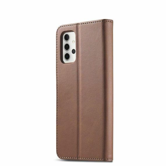 Чохол книжка iMeeke для Samsung Galaxy A23 колір Темно-Коричневий | Зображення 6