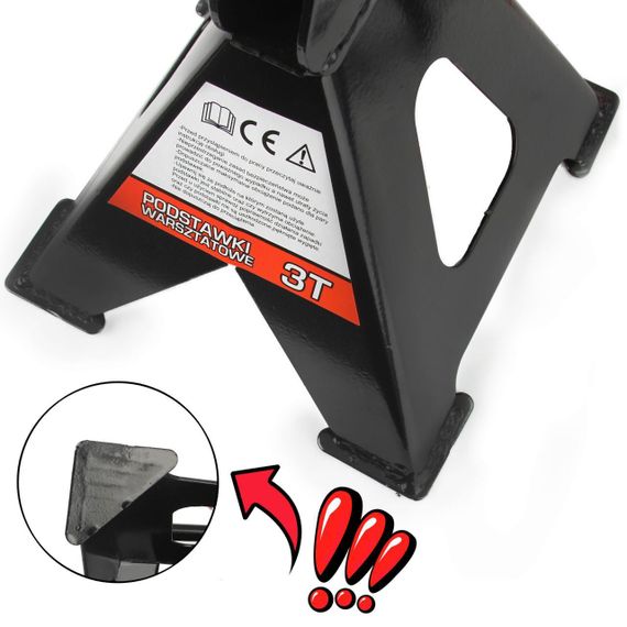 Стойки для мастерской с механическим замком 3т Mar-Pol M80102 | Зображення 1