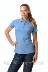 Футболка ПОЛО женская (лакоста ) с воротником S