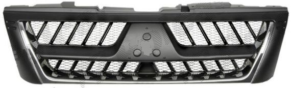 Решетка радиатора Mitsubishi Pajero Wagon 3 03-07 хром/серый (FPS) MN117202WA