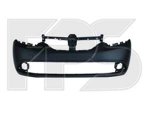 Бампер передний Renault Logan /Sandero '13-17 (FPS) черный, под покрас 620227557R