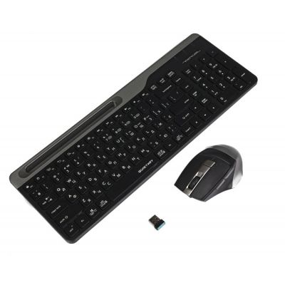 Комплект A4Tech FB2535C Wireless/Bluetooth Smoky Grey (FB2535C Smoky Grey) | Зображення 3