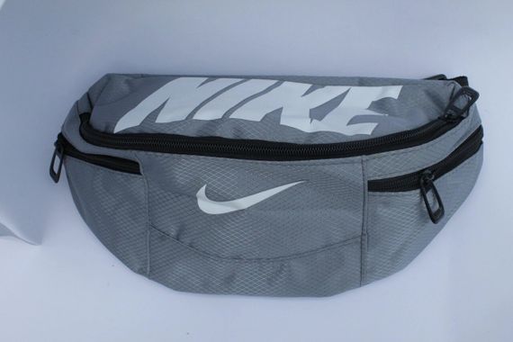 Поясна сумка Nike Team Training (сіра) сумка на пояс | Зображення 6