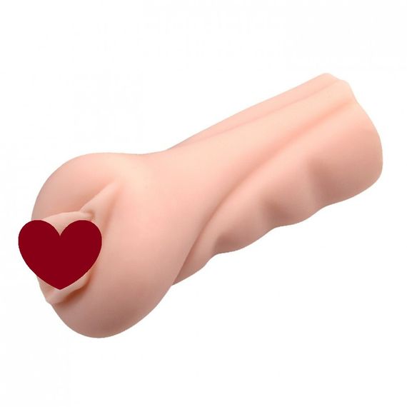 Мастурбатор вагіна реалістичний Baile бежевий, 13 х 7 см sexstyle | Зображення 1