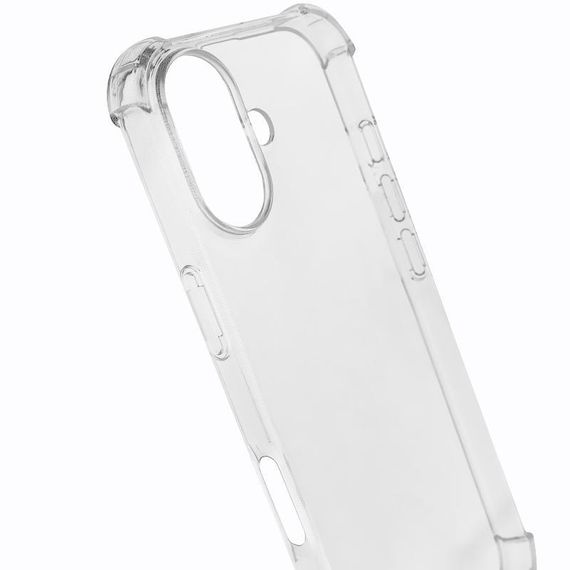 TPU чохол GETMAN Ease logo посилені кути для Apple iPhone 17 (6.3") Безбарвний (прозорий) | Зображення 5