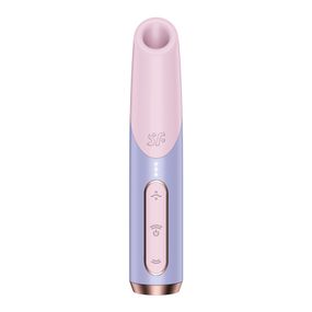 Вакуумний стимулятор Satisfyer Bold Kiss Violet, магнітна технологія 3D Air Pulse, 30 режимів роботи