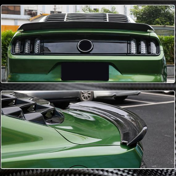 Спойлер V6 (Карбон) для Ford Mustang 2015-2023 гг | Зображення 2