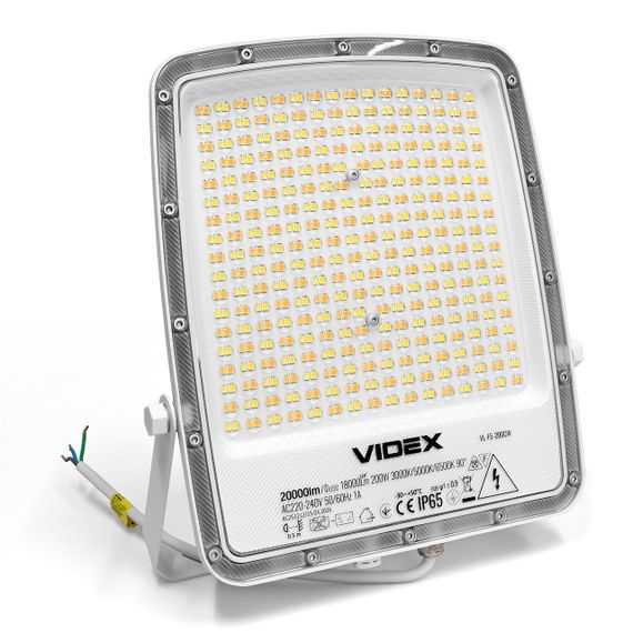 Світлодіодний прожектор VIDEX F5 200W 3000-5000-6500K 230V White (VL-F5-200CW) | Зображення 2