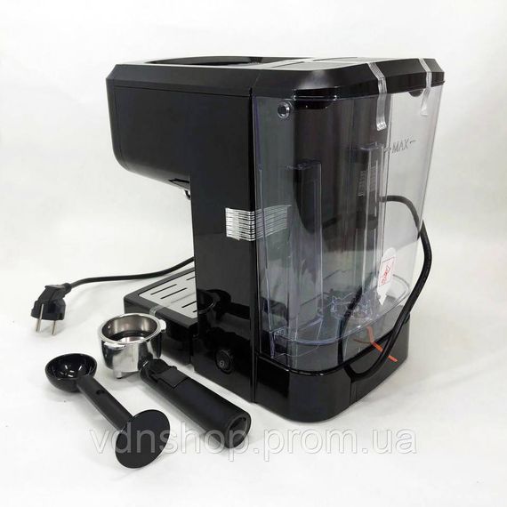 Кофемашина домашняя MAGIO MG-962 1140 Вт, Кавоварка для справжньої кави еспресо, Кофемашина латте XP-22 | Зображення 7