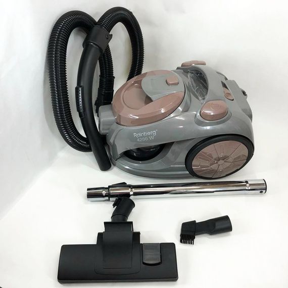 Пылесос контейнерный без мешка Rainberg RB-653 2500Вт, циклонный контейнерный пылесос, небольшой пылесос | Зображення 9