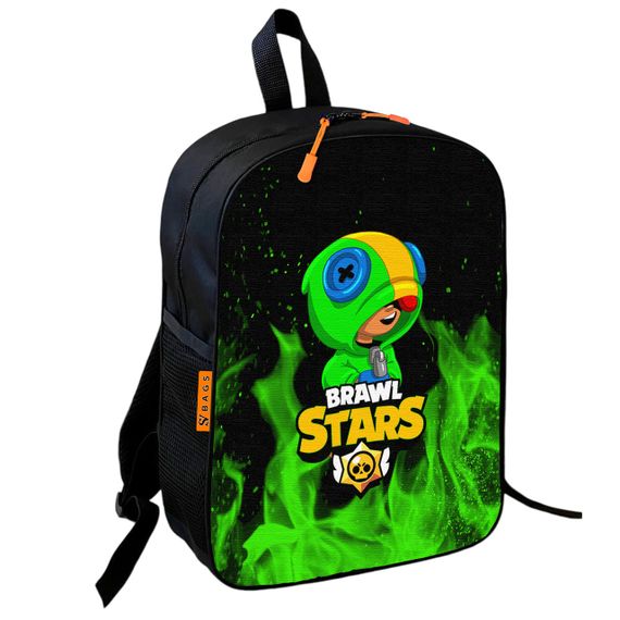 Набор детский Бравл Старс рюкзак 36х27см сумка-бананка,кружка с принтом для мальчика (01651) | Зображення 1