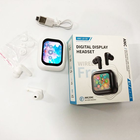 Арматурні бездротові bluetooth навушники LX-10 TWS Earbuds, Бездротова блютуз гарнітура-навушники RG-41 | Зображення 6