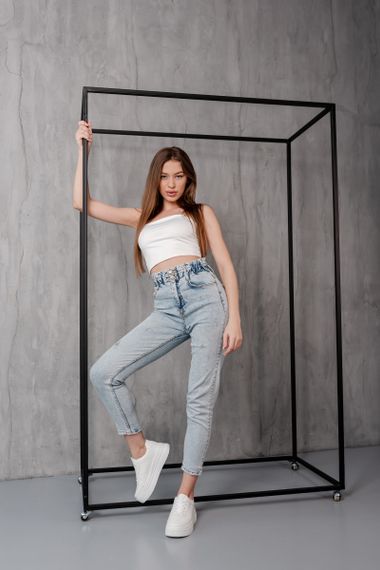 Кроссовки женские Fashion Sara 3944 39 размер 25 см Белый | Зображення 9
