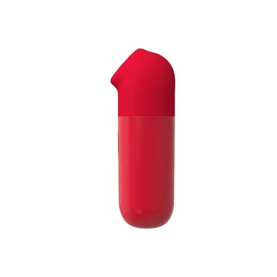 Міні вібратор Chisa 69 ECSTASY Marker Pen з вакуумною стимуляцією клітора, червоний Sex Aura | Зображення 4