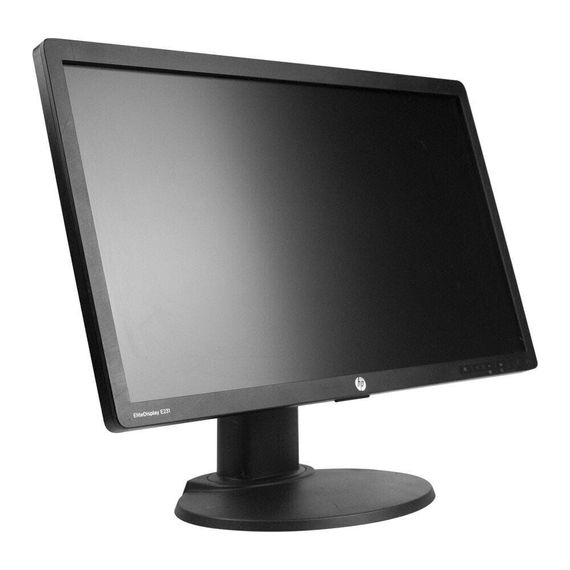 Монітор HP EliteDisplay E231/23" (1920x1080) TN/VGA, DVI, DisplayPort, USB-Hub/Кабель живлення та DVI б/в | Зображення 1