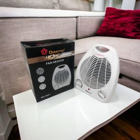 Бытовой тепловентилятор 2 квт Domotec, Обогреватель для жилых помещений, Электро дуйчик JU-31
