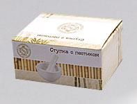 Ступа порцелянова з товкачем Ceram-Bamboo Ø9см | Зображення 1