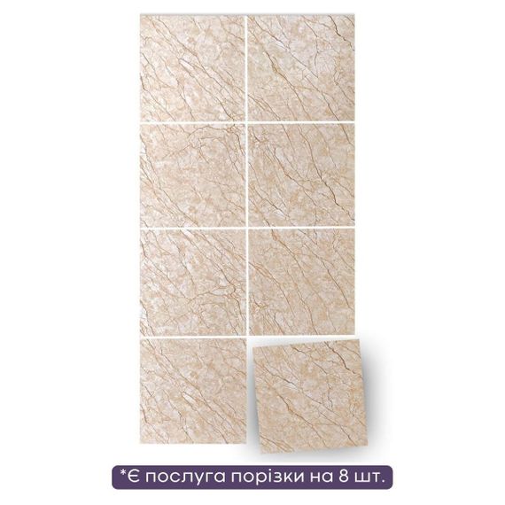 Декоративна ПВХ плита бежевий мармур 1,22х2,44мх3мм SW-00001397 | Зображення 6