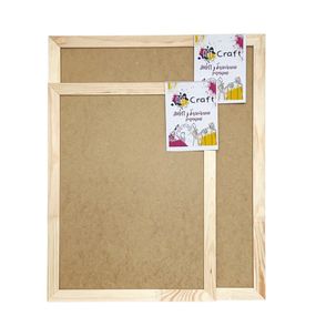 ДВП шлифованное с багетной рамкой 17034 20х30 см