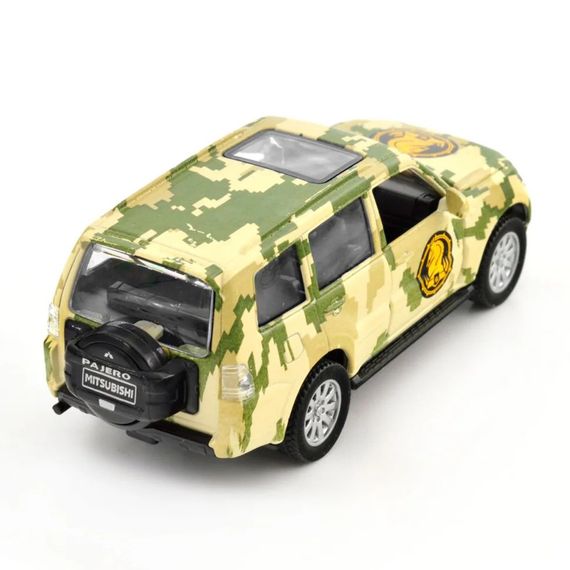 Автомодель серии "Шевроны Героев" Mitsubishi Pajero 4WD Tubro" 47 ОМБр" TechnoDrive 250361M | Зображення 2