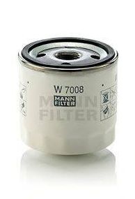 Фільтр масляний двигуна FORD FOCUS I, II, III 98-, FIESTA IV, V, VI 96- (вир-во MANN) MANN-FILTER W7008 на FORD IKON V (JH_, JD_)
