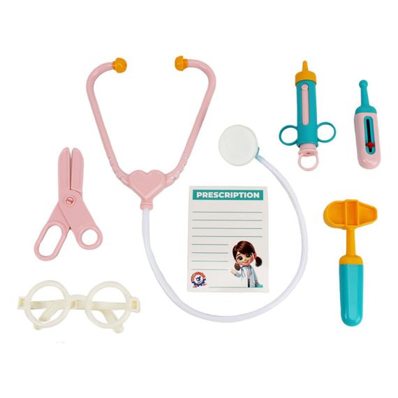 Детский игровой подарочный набор 3 в 1 "Play&pretend" 2277TXK врач, стилист, повар | Зображення 8