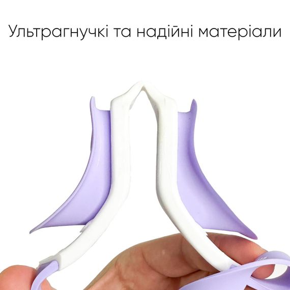 Очки для плавания Renvo Javari Уни Anti-fog Фиолетовый, Белый OSFM (2SG300-09) | Зображення 2