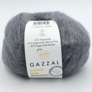 Super Kid Mohair № 64433 Gazzal Турецька пряжа для в'язання нитки кід мохер 64433