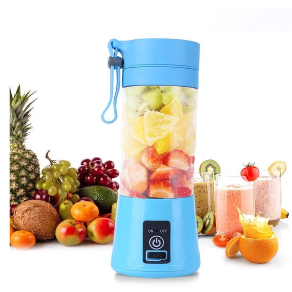 Фитнесс блендер для смузи USB Juice Cup EL-6S-6 (6 ножей) (24) | Зображення 4