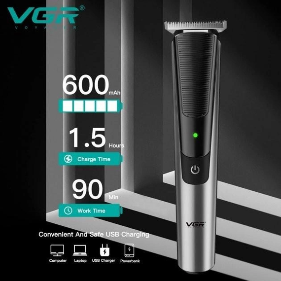 Машинка для стрижки бездротова VGR V-926 XPRO (41226-926_277) | Зображення 8