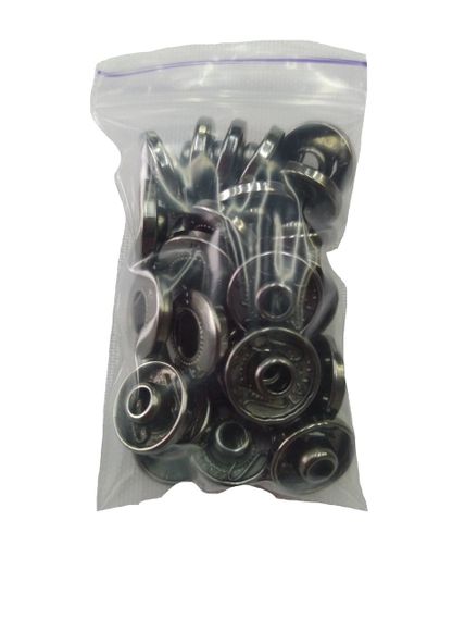 Застібка Альфа М&М 15 мм Темний нікель (213557) | Зображення 2